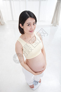 婴儿体重孕妇称体重背景