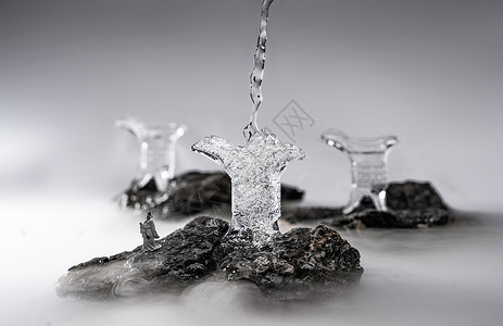 十字架元素古代传统酒杯背景