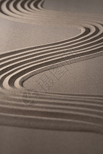 沙丘线条轨迹图片