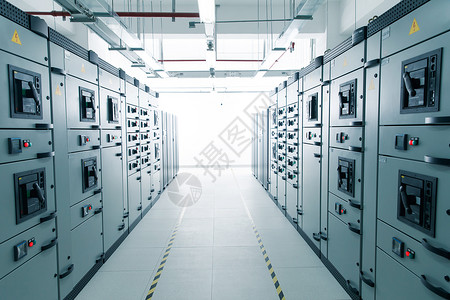 工厂电压室背景图片