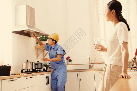 家庭维修服务厨房高清图片素材