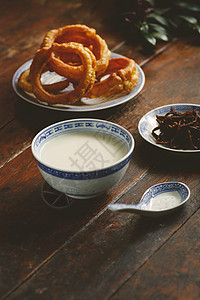 焦圈豆汁影棚中国元素高清图片