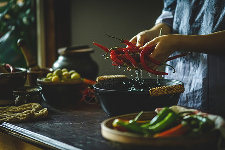 厨师做饭图片