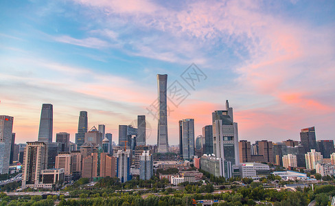 北京国贸中央商务区cbd风光图片素材