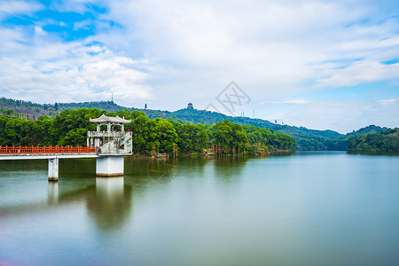 惠州红花湖水库春天风景图片