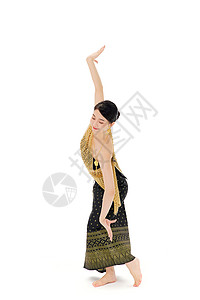 民族舞蹈女性动作傣族图片