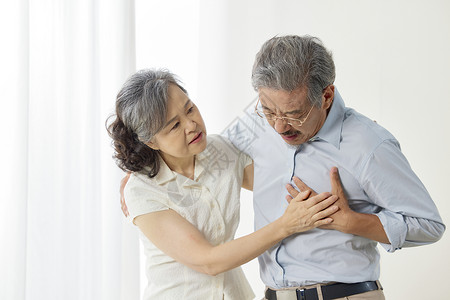 心脏病研究老年人心脏疼痛背景