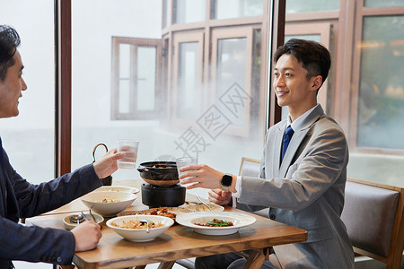 聊天交友商务饭局吃饭聊天背景