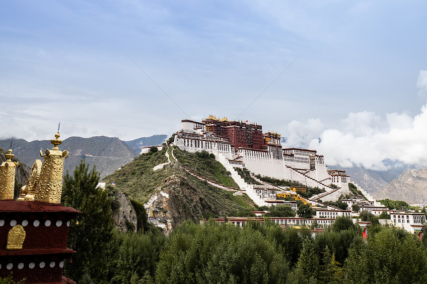 5A景区西藏拉萨布达拉宫图片