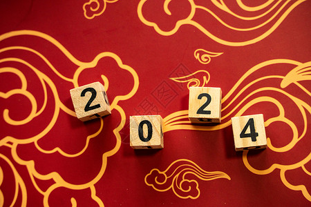 2024年新年龙年年春节背景图片