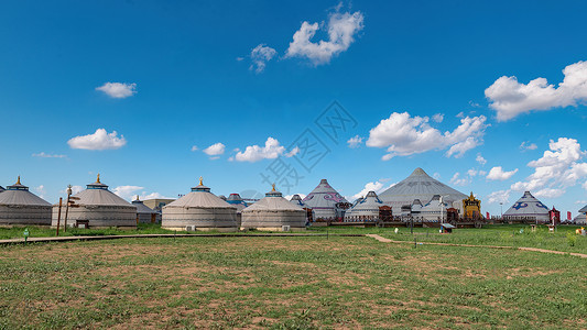 内蒙古诗画草原夏季景观高清图片