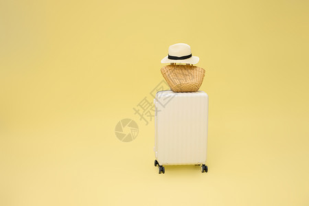 正式手提包旅游出行必备三件套背景