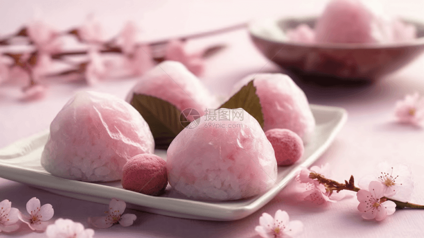 美食樱花麻奇图片
