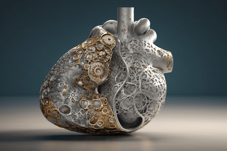 立体3D美丽的肝脏背景图片