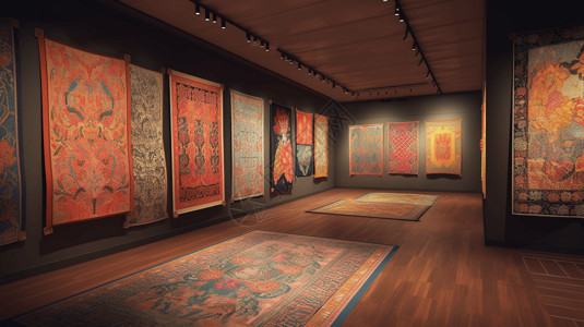 文化博物馆纺织品展览图片
