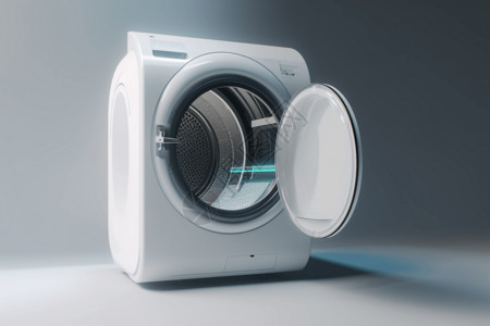 烘干的腊肠3d的烘干清洗设备设计图片