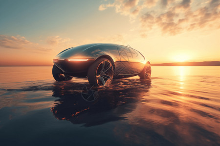 未来概念汽车3d图片