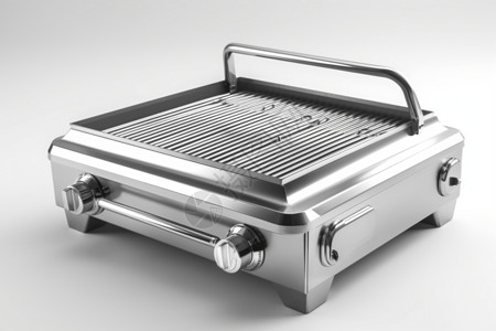 高清烧烤素材电动烤盘3d渲染设计图片