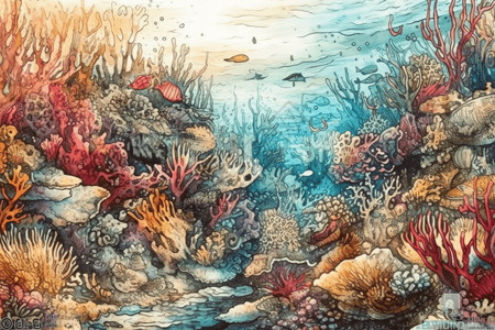 微观海洋生物图片