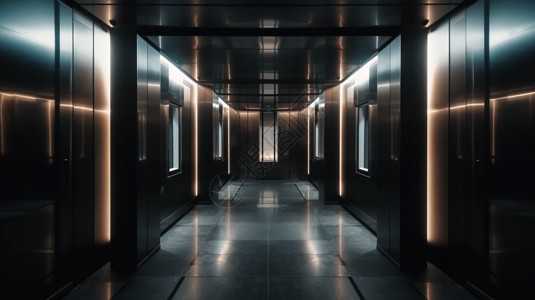 现代电梯内部设计图片
