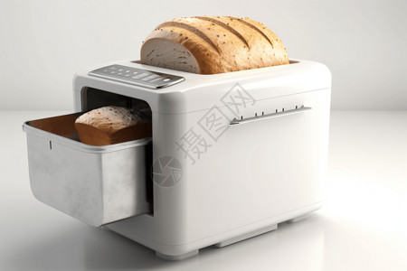 家用烤面包机背景图片
