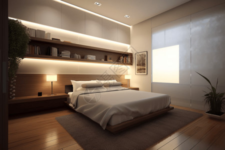 现代化卧室装修设计图片