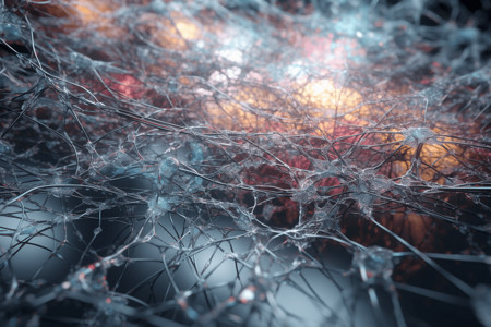 神经元概念创意神经末梢场景设计图片