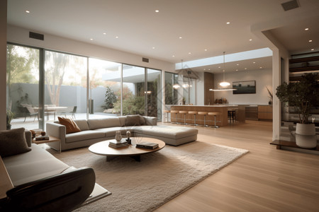 智能家居客厅温馨现代家居环境设计图片