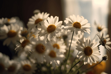 一束雏菊花图片