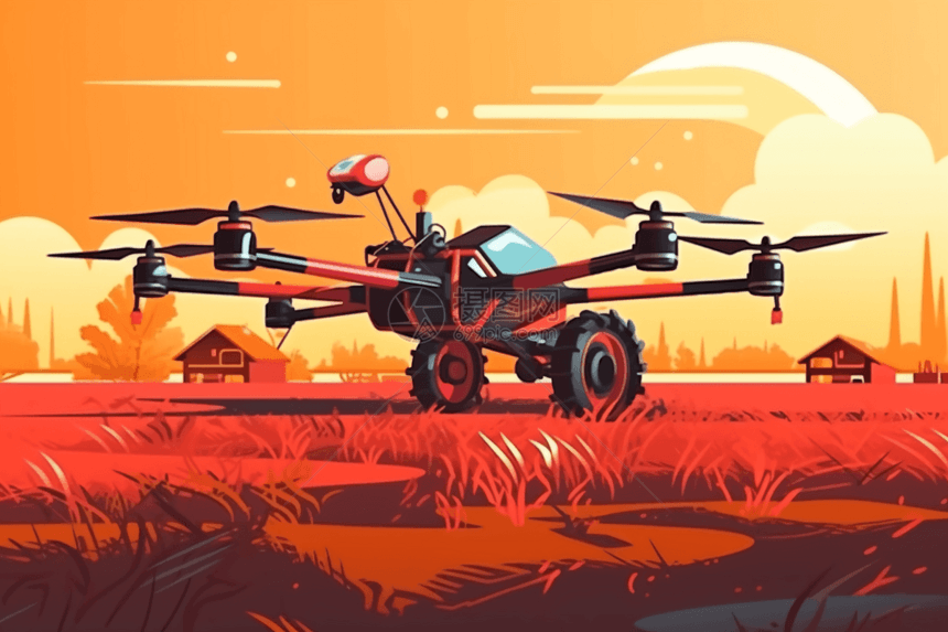 无人机技术改变农业图片