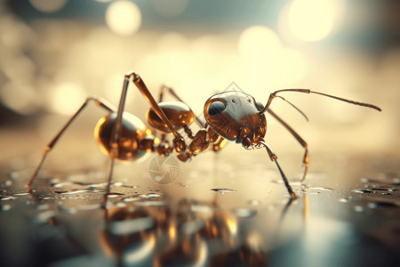 金属蚂蚁摆设高清机械蚂蚁设计图片