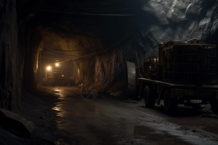 地下深处煤矿图片