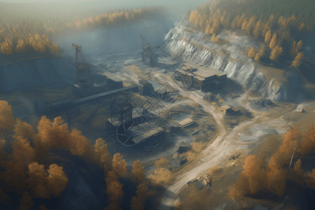 煤矿图片