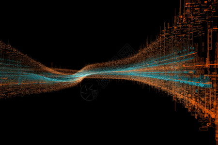 科技光纤数据背景图片