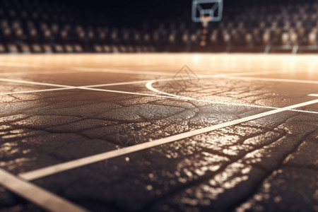 篮球场地板背景图片