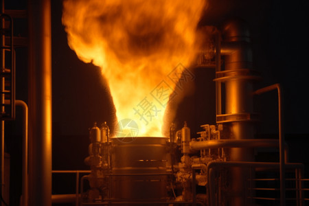 发电厂的火炉设备图片