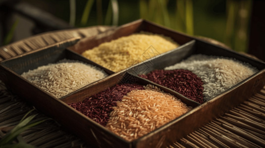 杂交水稻的遗传多样性图片