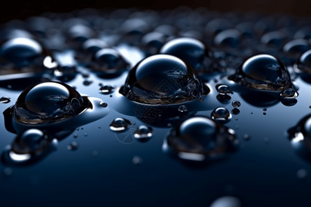 抽象流体水滴背景背景图片