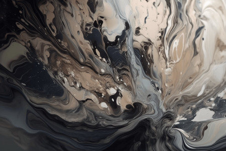 水成分抽象流体绘画设计图片