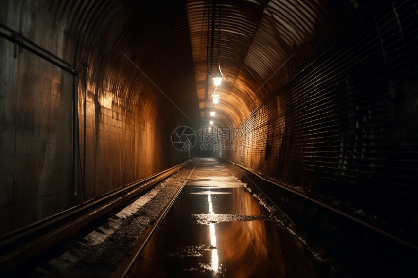隧道排水系统图片