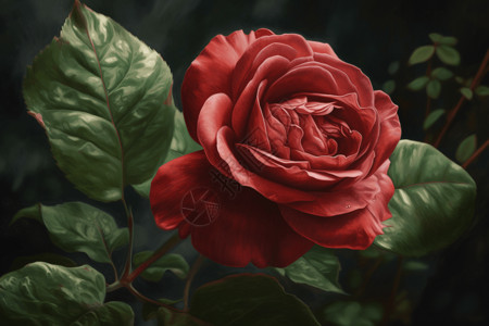 浪漫而精致的玫瑰背景图片
