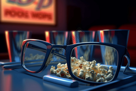 叠院的3D眼镜设计图片