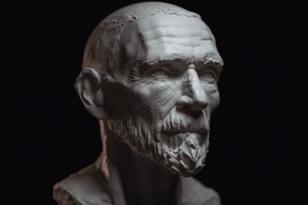人的头部的3D模型图片