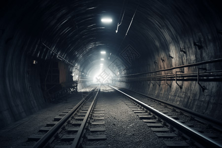 铁路的隧道图片