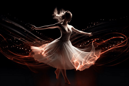 跳舞的舞者背景图片