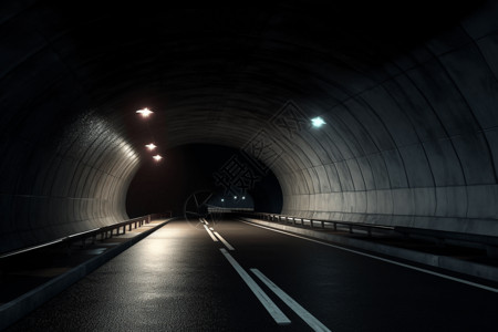 黑暗的隧道背景图片