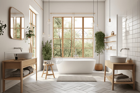 简约现代浴室设计图片