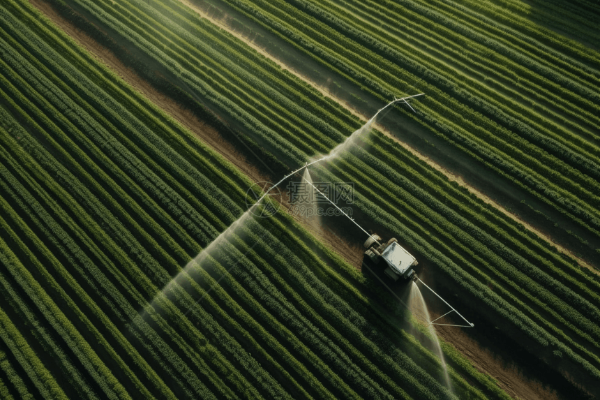 自动灌溉的智能农场图片
