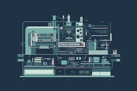 定制机器设备流程化高清图片