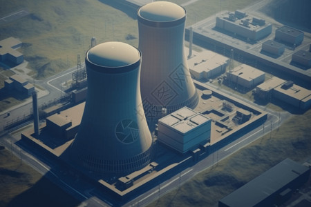 核电站全景图图片
